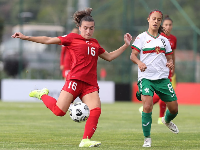  Kadın A Milli Takım özel maçta Bulgaristan'ı yendi